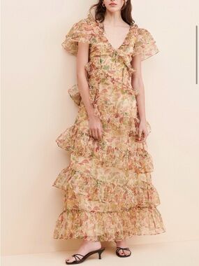 Selkie • Elfin dress • mushrooms. Size small.